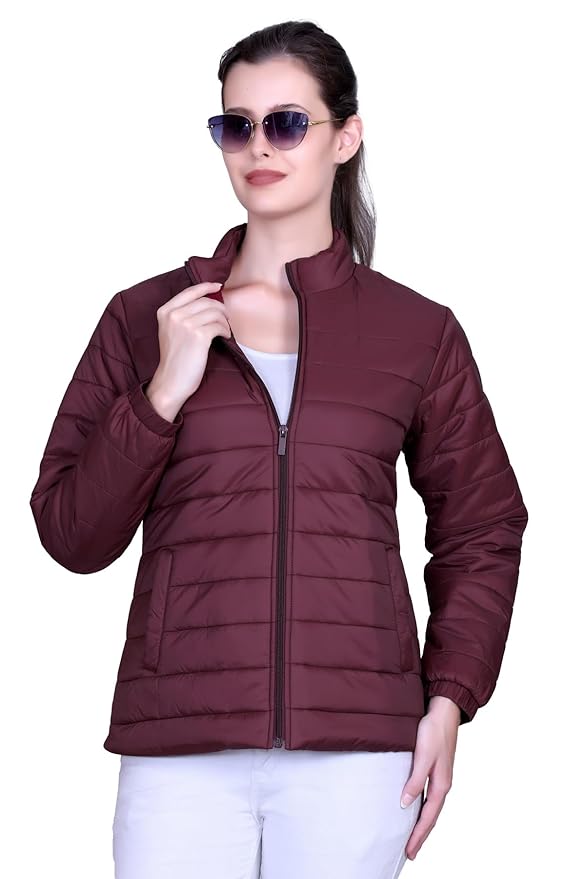 RARE TIMES Winter Jacket For Woman, Puffer Jacket, Quilted Jacket, Coat Winter Wear For Women,Air resistance Jacket, Zip Closure (Pack of 1)