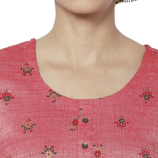 Women’s Cotton Blend Straight Kurta - Image 4